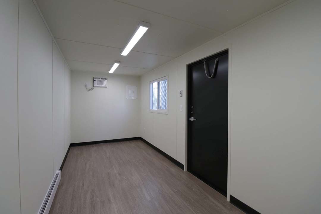 20&rsquo; Office CUBE &ndash; Vinyl Drywall Finished - CONTAINERS DIRECT