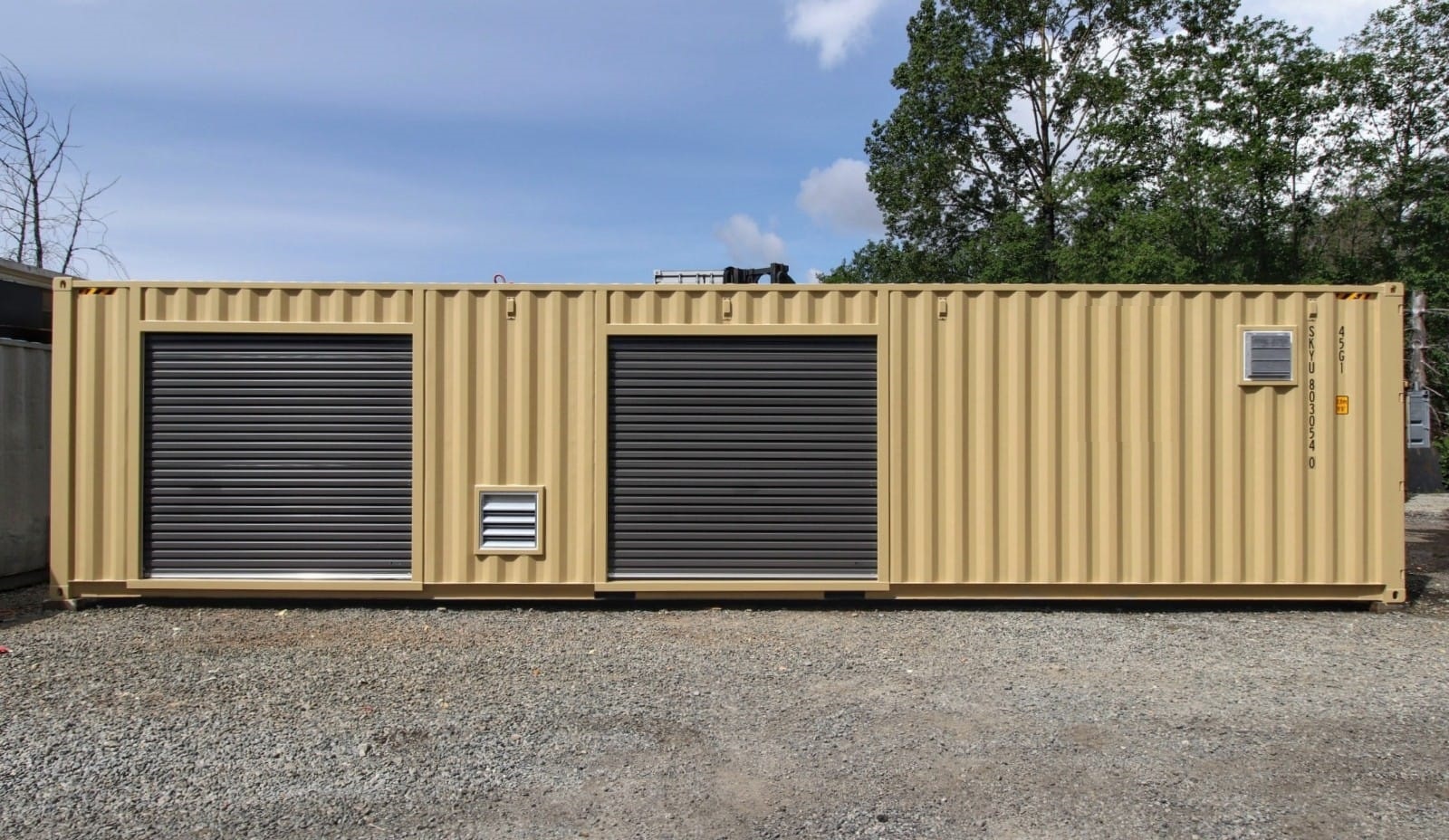 40&prime; Compressor Room - CONTAINERS DIRECT