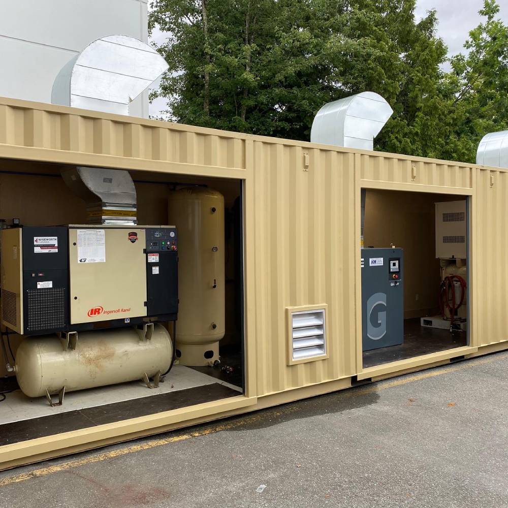 40&prime; Compressor Room - CONTAINERS DIRECT